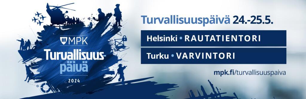 turvallisuuspäivä järjestetään 2024 Helsingissa ja Turussa.
