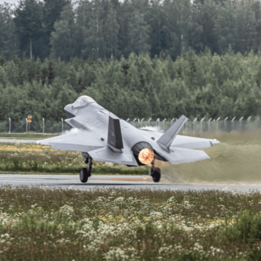 Kuvituskuva Ilmavoimien lentokoneesta