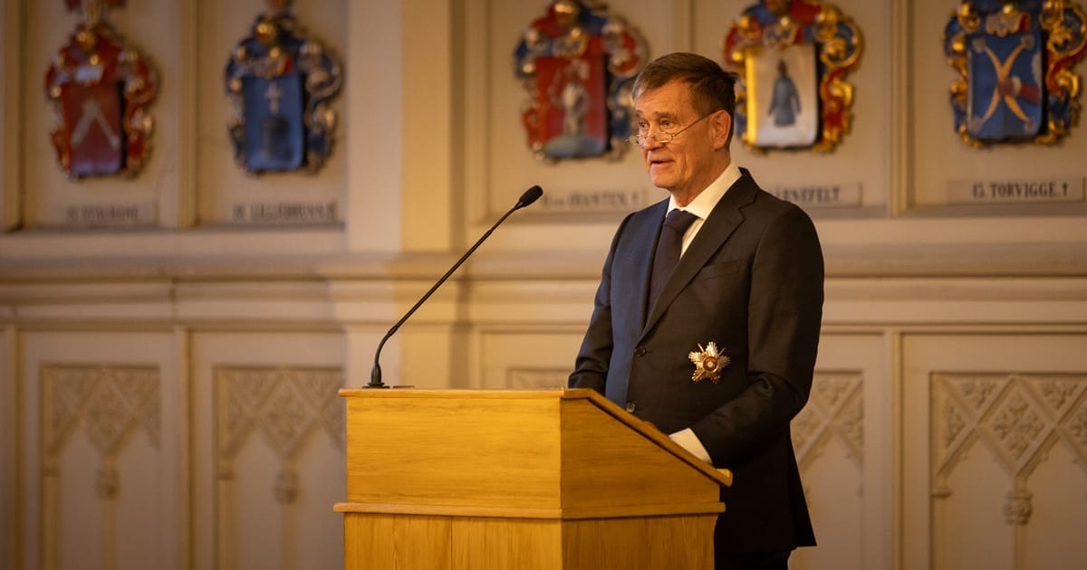 Puolustusministeriön kansliapäällikkö Esa Pulkkinen.